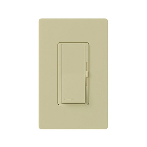 Lutron Diva Dimmer Switch for Halogen and Incandescent Bulbs, Single-Pole, with Wallplate, DVW-600PH-WH