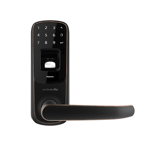 Ultraloq UL3 Fingerprint and Touchscreen Keyless Smart Lever Door Lock